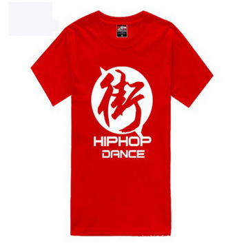 T-shirt à manches courtes à style japonais avec imprimé